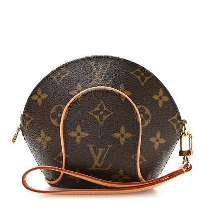 Louis Vuitton Monogram Mini Ellipse Wristlet Clutch 1 of 7