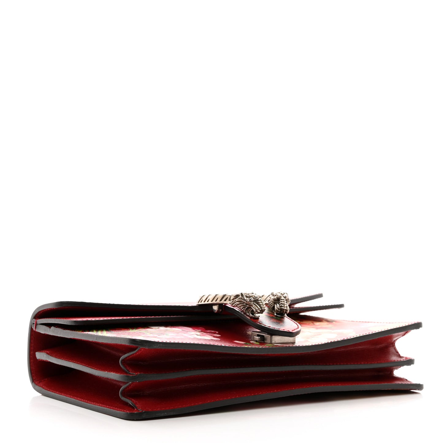 Calfskin Blooms Print Small Dionysus Shoulder Bag Romantic Cherry Multicolor