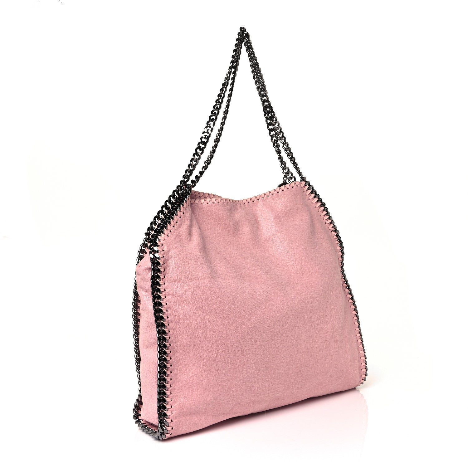 Stella McCartney Shaggy Deer Small Falabella Tote Pink 2 of 8