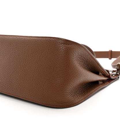 Hermes Taurillon Clemence Jypsiere 28 Marron D'Inde Rouge H 9 of 12