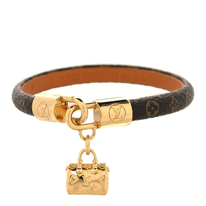 Louis Vuitton Monogram Speedy Charm Bracelet 19 1 of 6