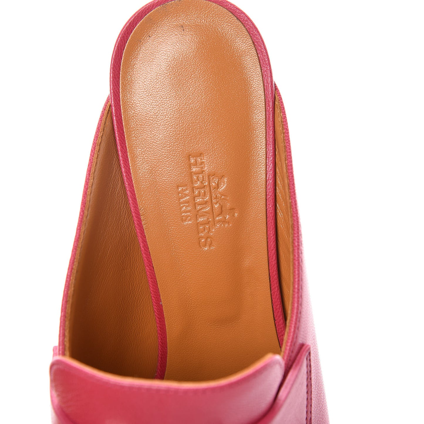 Goatskin Tuileries Mules 37 Rouge Azalee