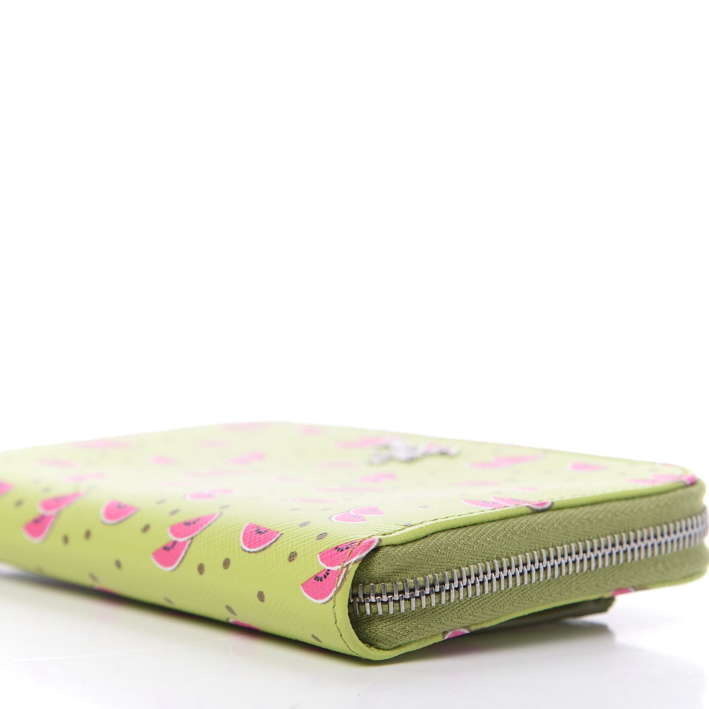 Saffiano Watermelon Print Phone Wristlet Wallet Erba