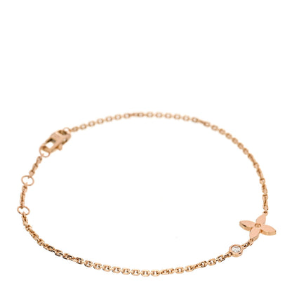 Louis Vuitton 18K Pink Gold Diamond Idylle Blossom Bracelet 1 of 3