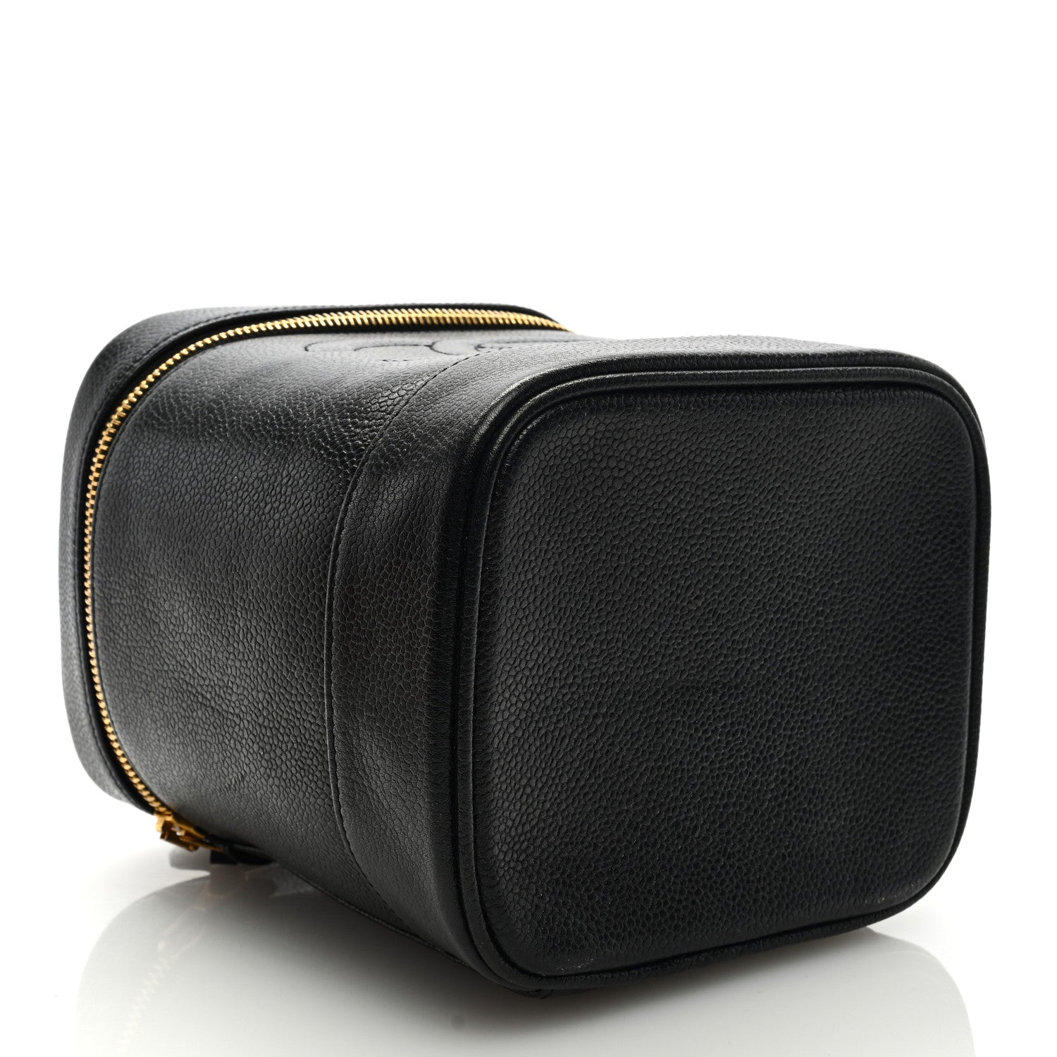 Chanel Caviar Vanity Cosmetic Case Black 4 of 7