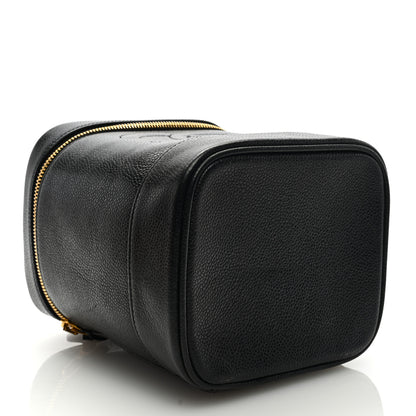 Chanel Caviar Vanity Cosmetic Case Black 4 of 7