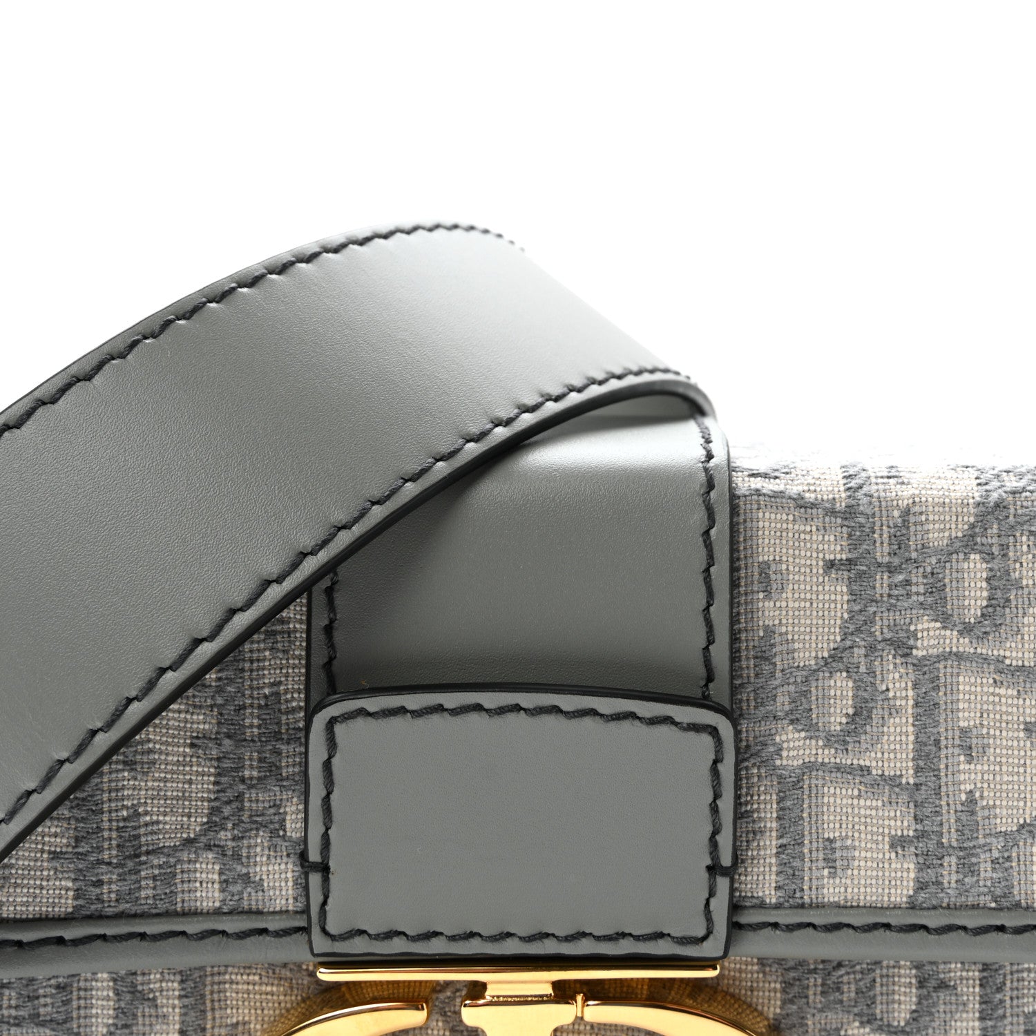 Christian Dior Oblique 30 Montaigne Box Bag Grey 7 of 10