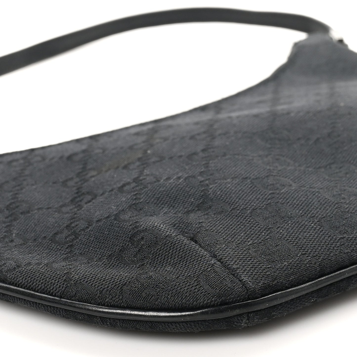 Denim Monogram Pochette Black