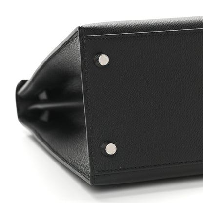 Hermes Epsom Kelly Sellier 28 Black 7 of 9