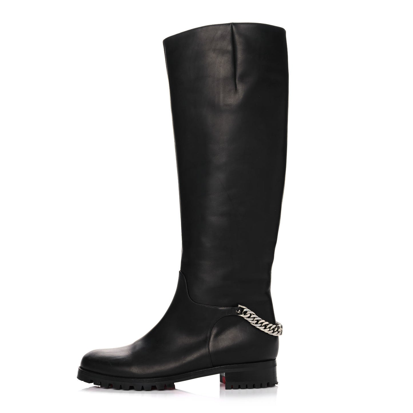 Calfskin Ingrassato Croche Cate 20 Boots 41 Black