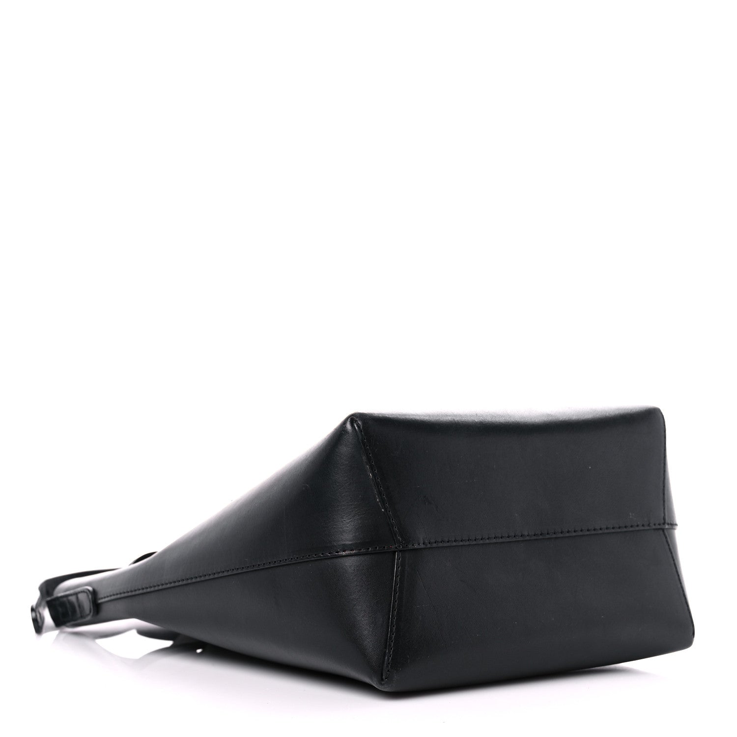 Mansur Gavriel Calfskin Mini Bucket Bag Black Flamma 4 of 24