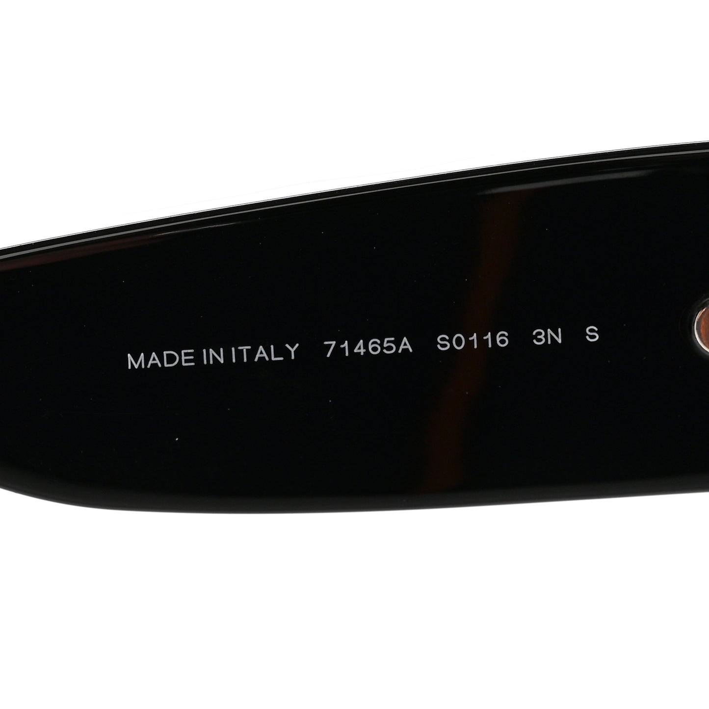 Acetate Quilted CC Pilot Sunglasses 71465A Black