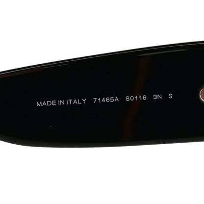 Chanel Acetate Quilted CC Pilot Sunglasses 71465A Black 5 of 8