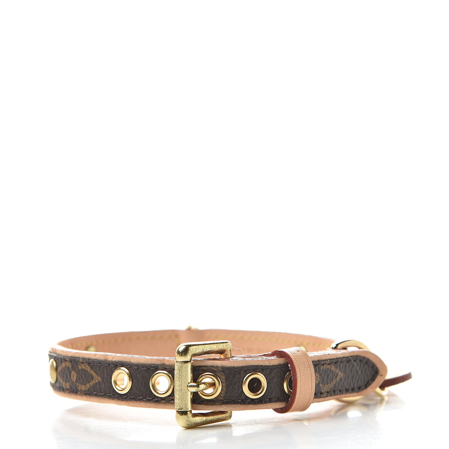 Monogram Baxter Dog Collar PM