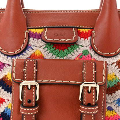 Chloe Buffalo Cashmere Knit Mini Edith Tote Multicolor 8 of 10