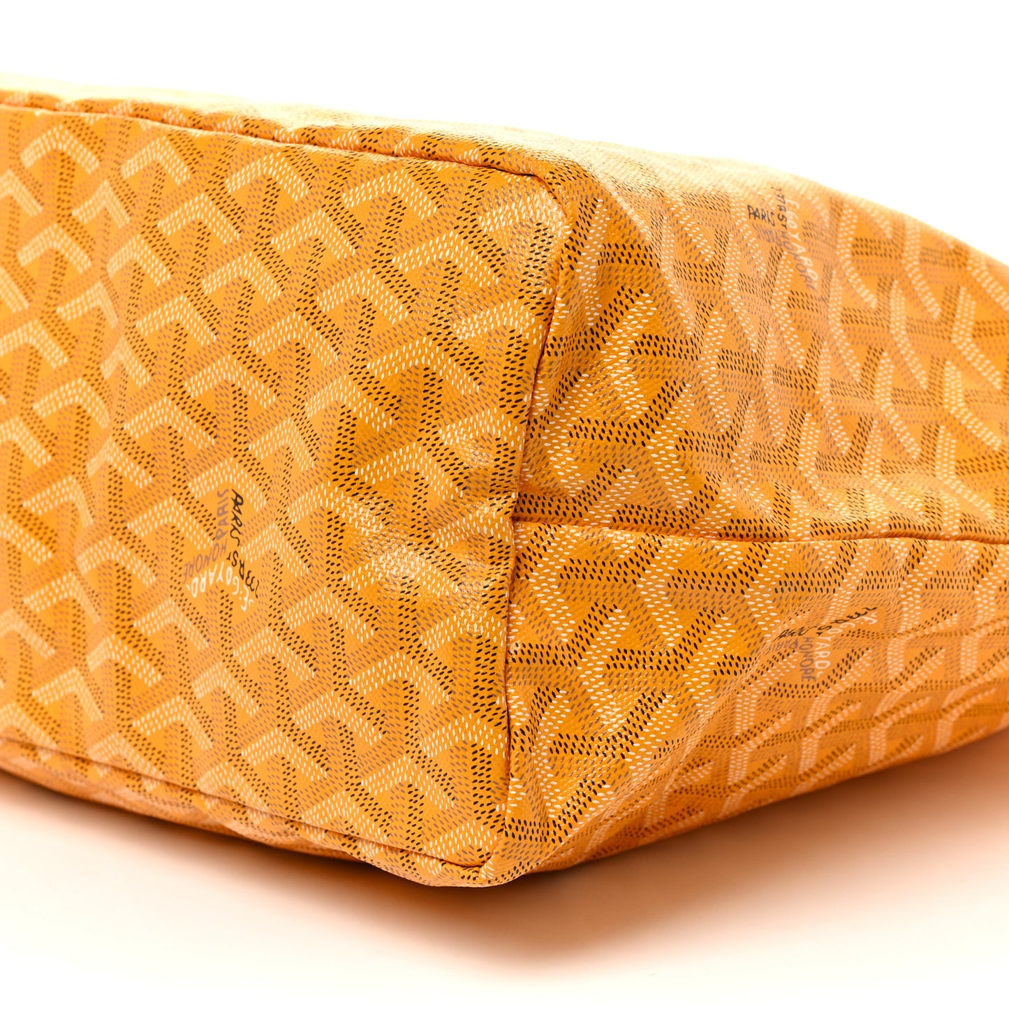 Goyardine Saint Louis PM Yellow