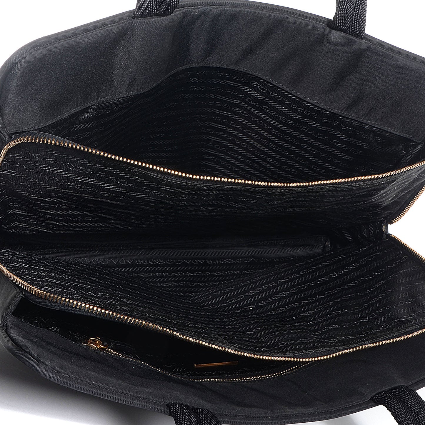 Tessuto Nylon Briefcase Nero Black