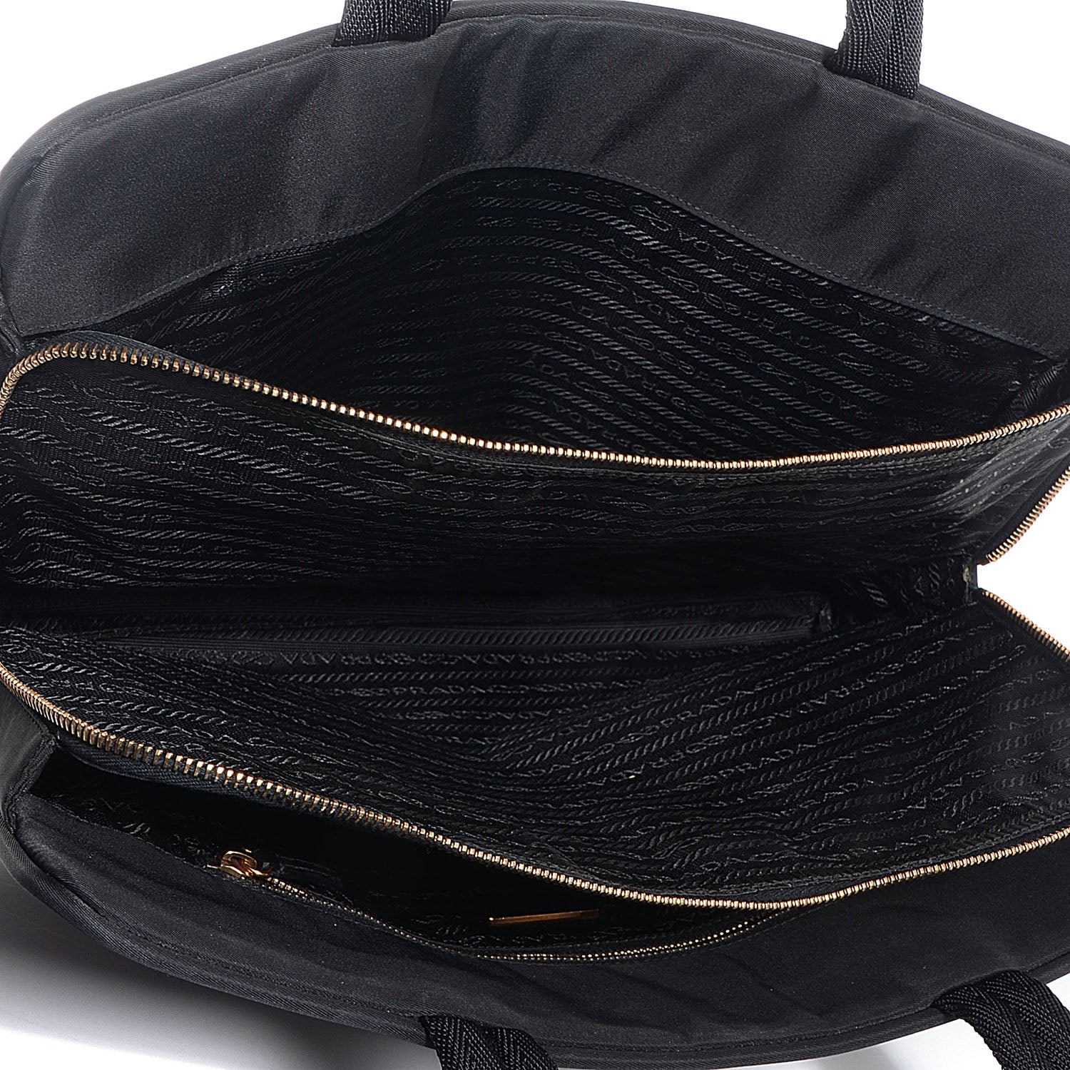 Prada Tessuto Nylon Briefcase Nero Black 5 of 9