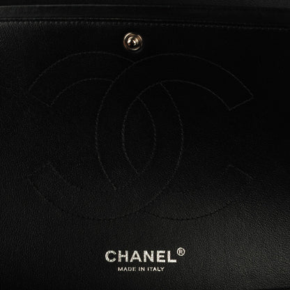 Chanel Patent Quilted Jumbo Double Flap Black 7 of 8