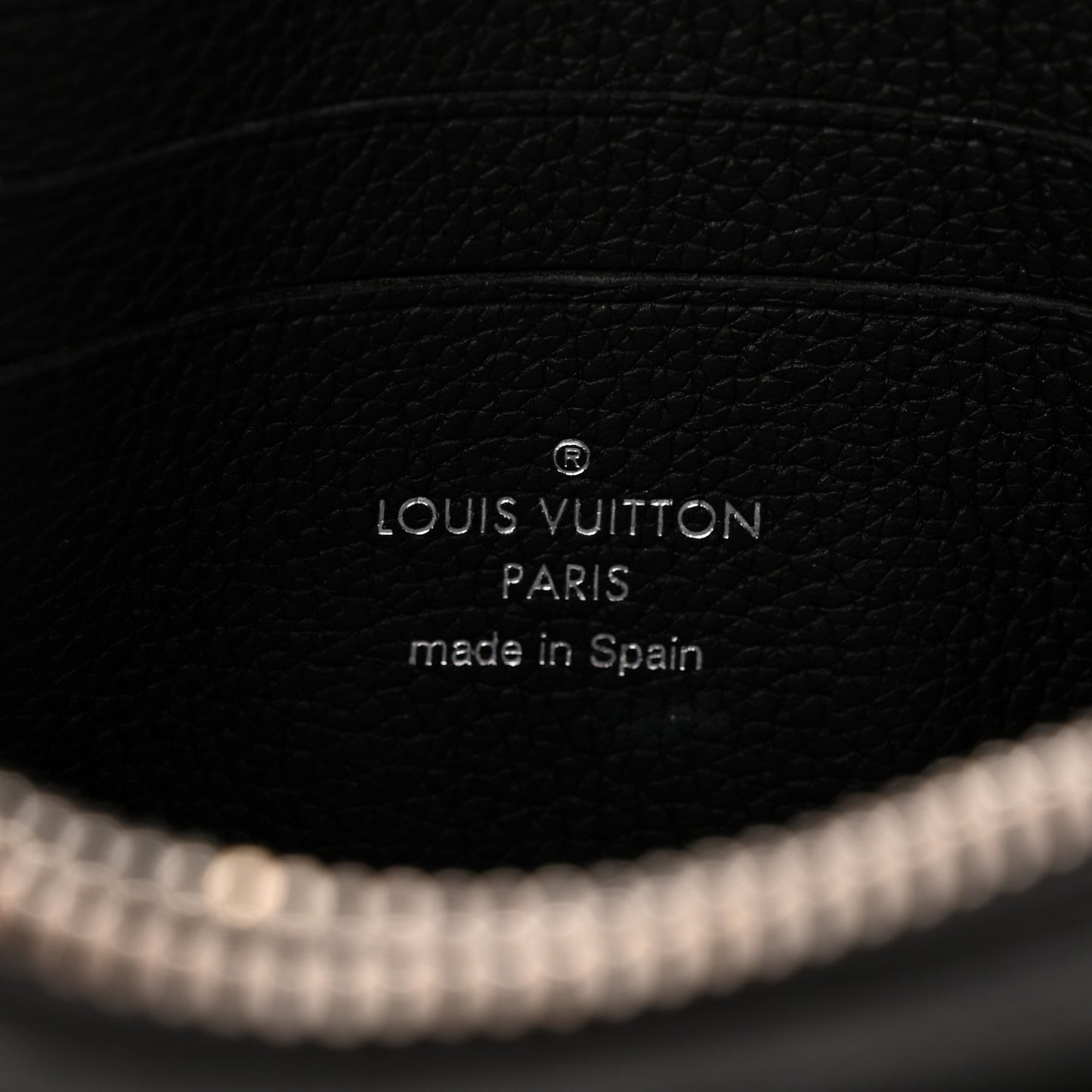 Soft Calfskin My Lockme Chain Pochette Black