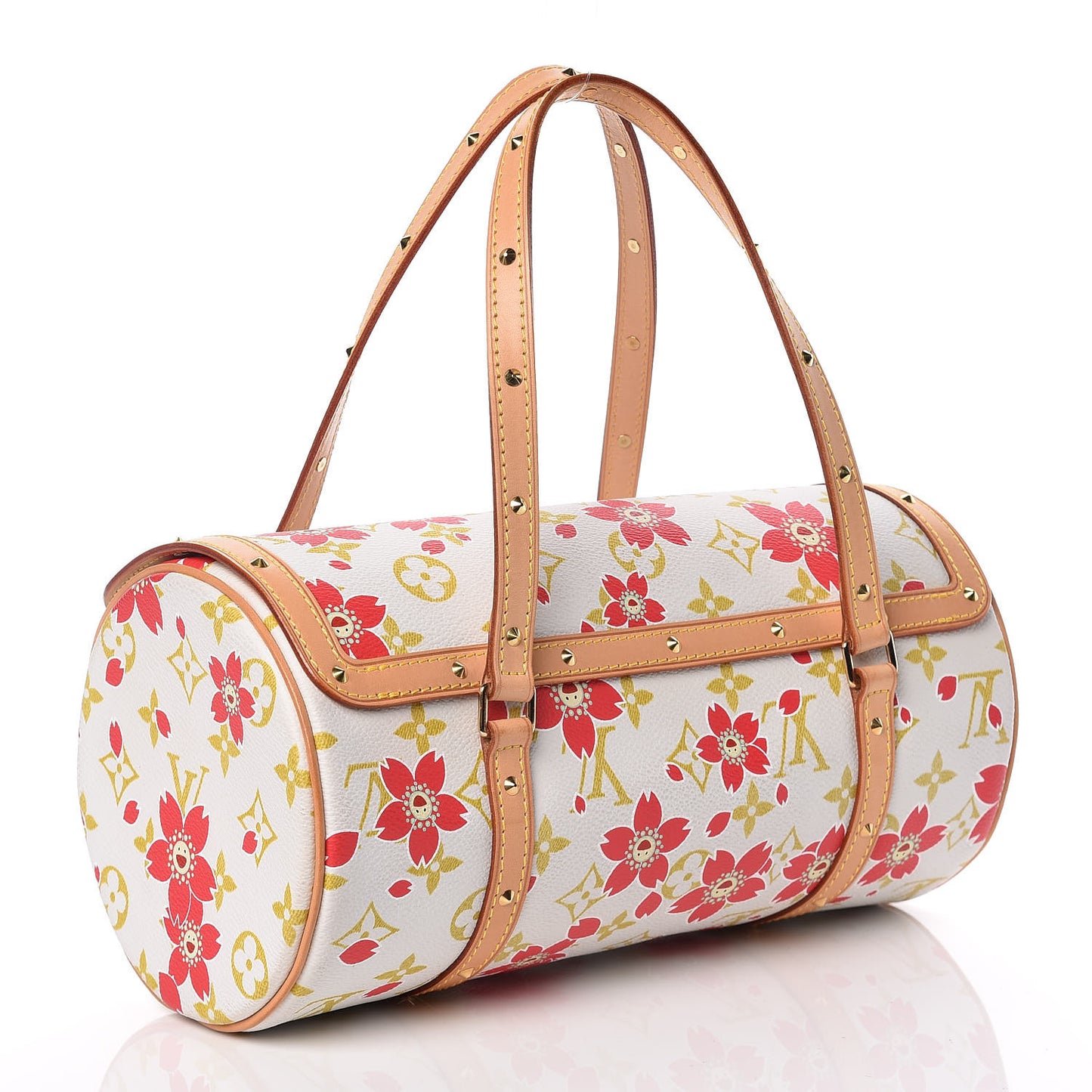 Monogram Cherry Blossom Papillon Red Creme