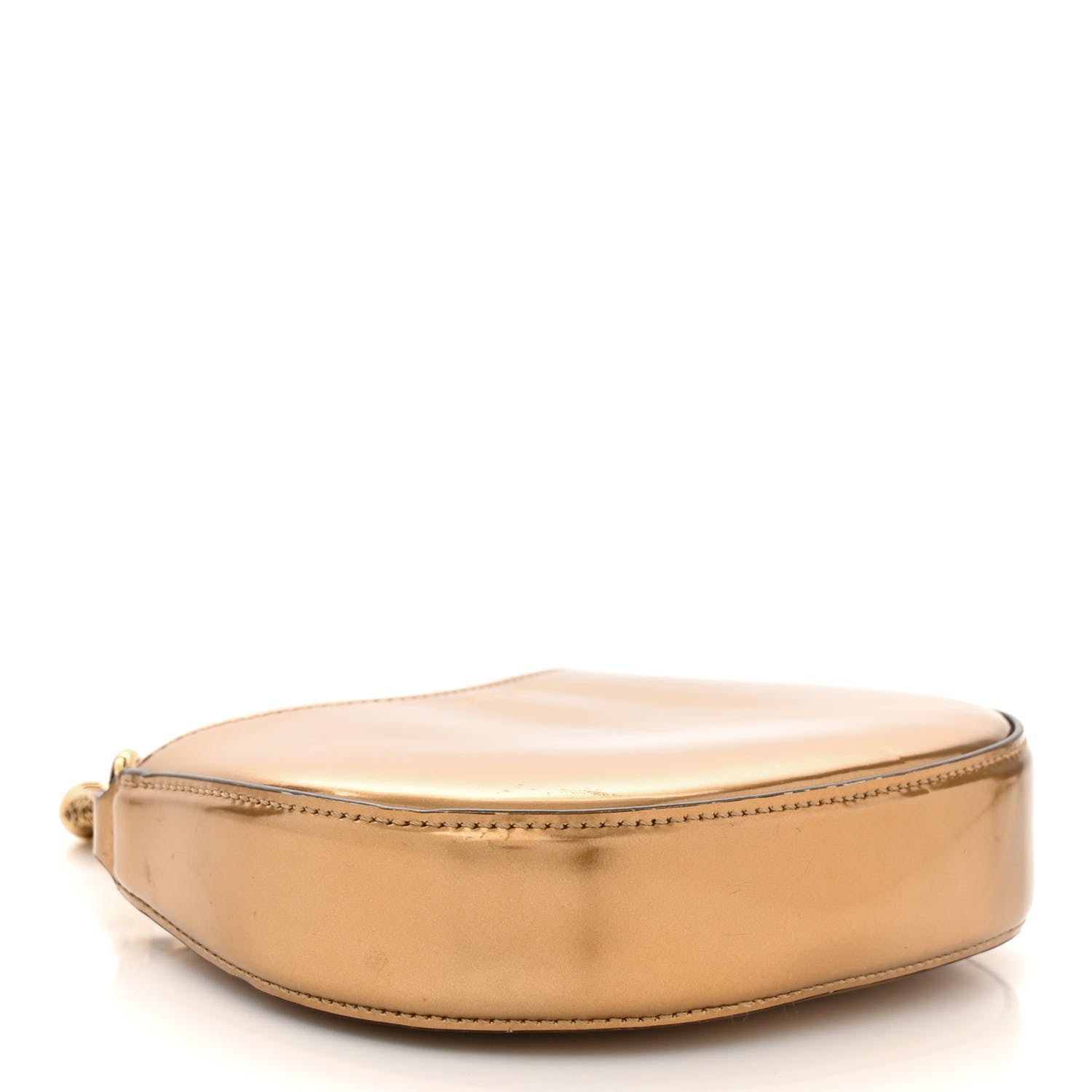 Lanvin Metallic Calfskin Nano Cat Hobo Gold 4 of 9