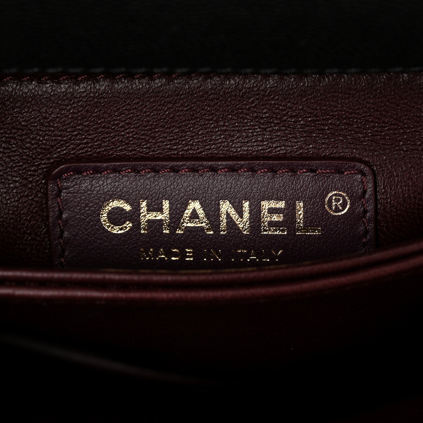 Caviar Quilted Mini Coco Handle Flap Black
