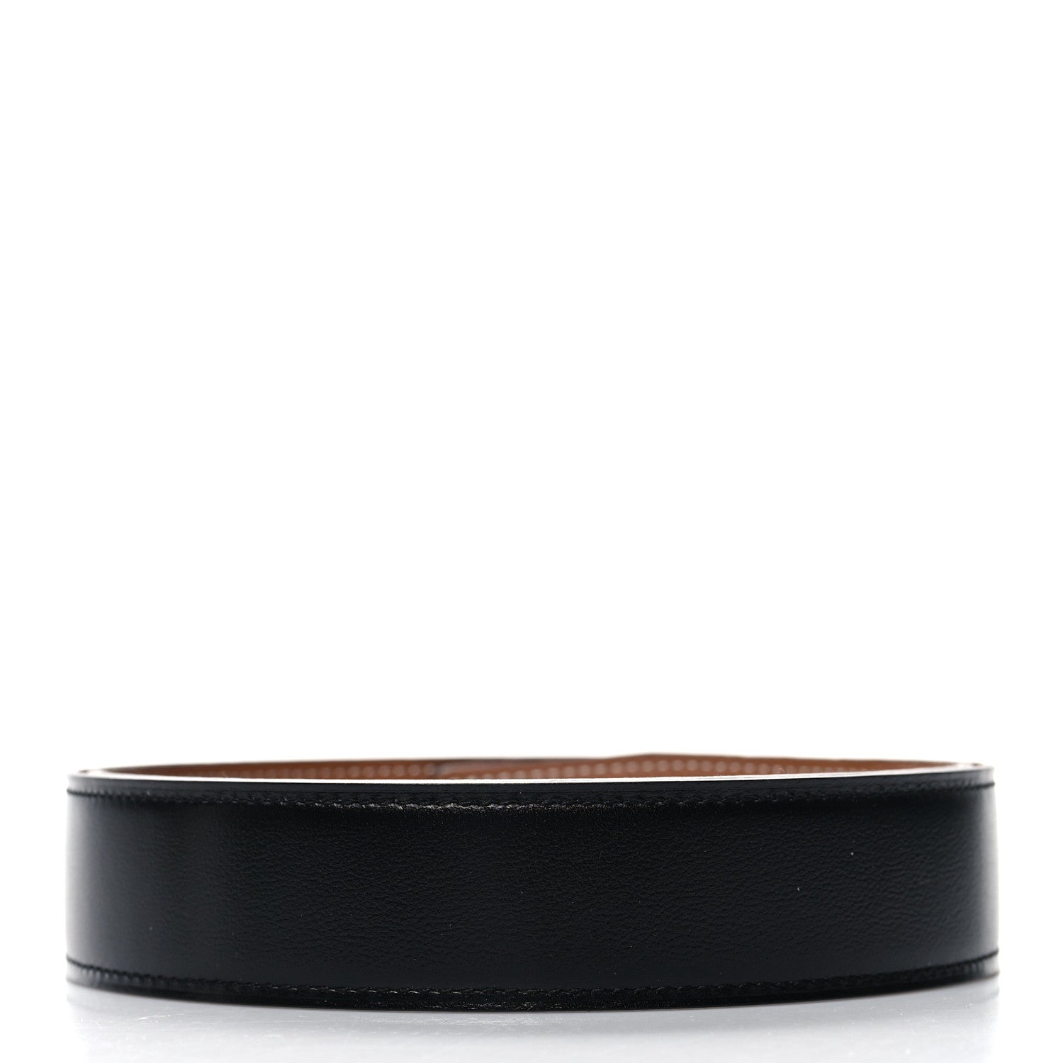 Hermes Box Togo 32mm Belt Strap 75 30 Black Gold 2 of 5