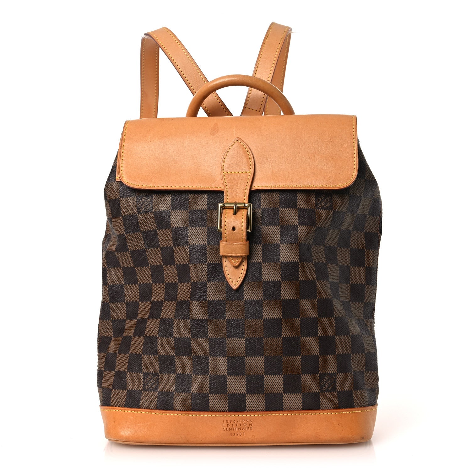 Louis Vuitton Damier Ebene Soho Centenaire Backpack 1 of 18