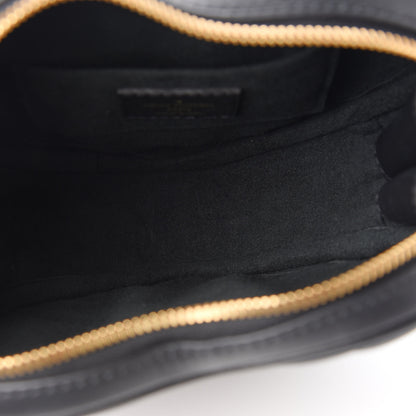 Louis Vuitton Calfskin New Wave Heart Bag Black 4 of 7