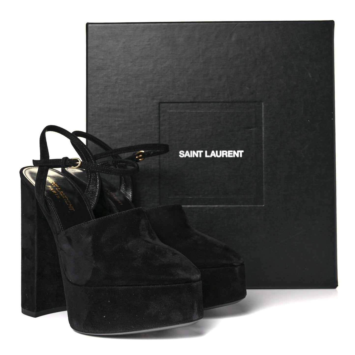 Kid Scamosciato Kassia 95 Platform Pump 37.5 Black