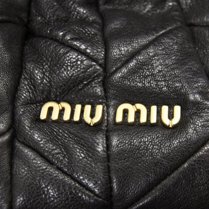 Miu Miu Nappa Leather Large Patchwork Tote Brown 8 of 10