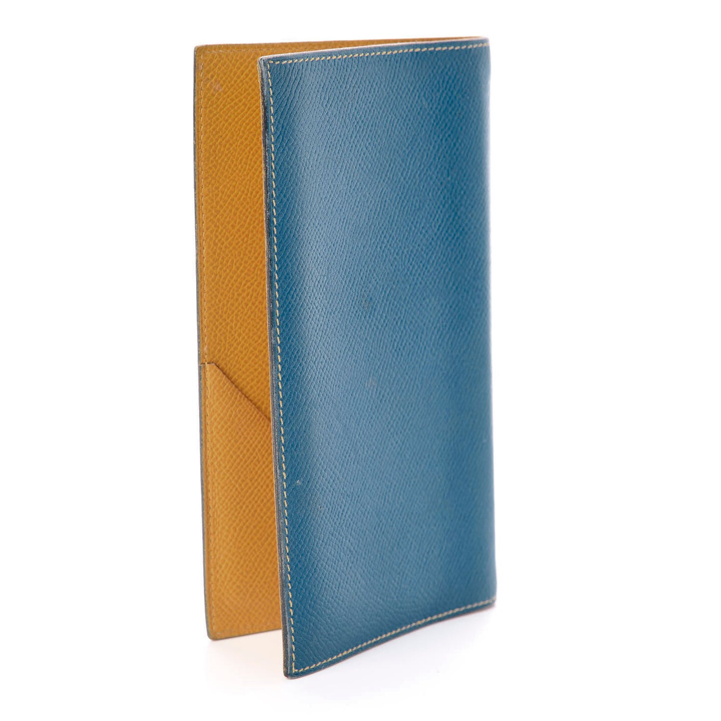 Courchevel Bi-Color Agenda Cover Bleu France Jaune