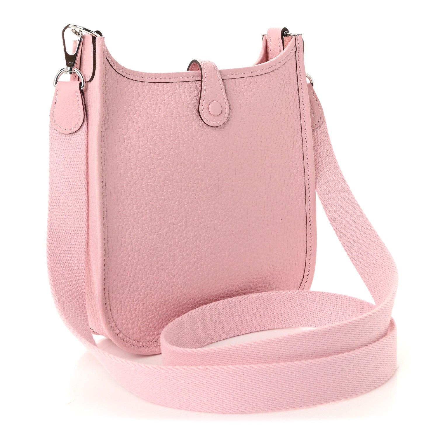 Hermes Taurillon Clemence Evelyne TPM Rose Sakura 3 of 10