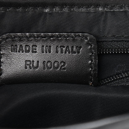 Christian Dior Monogram Saddle Bag Black 7 of 10