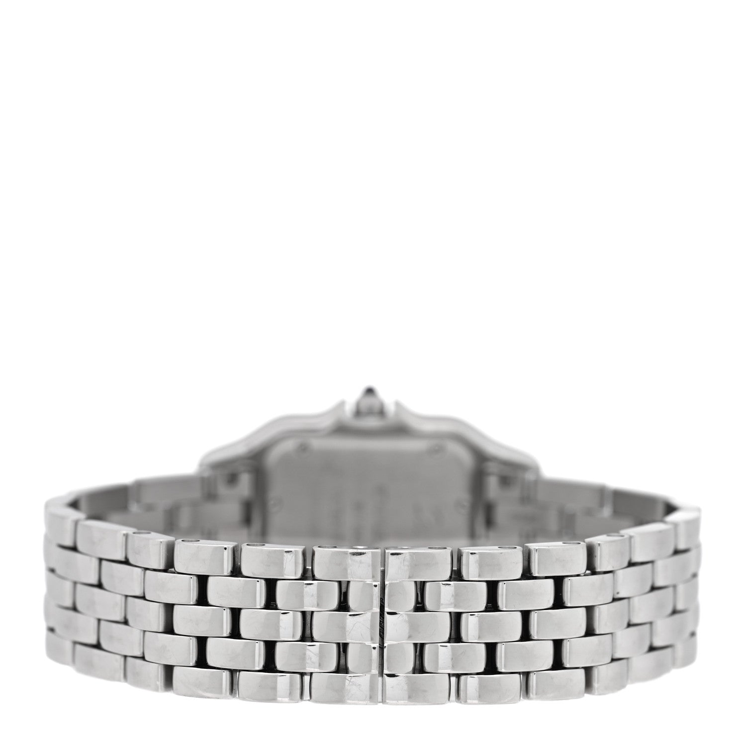 Cartier Stainless Steel Diamond 27mm Panthere Quartz Watch 3 of 4