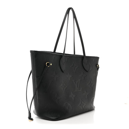 Louis Vuitton Empreinte Monogram Giant Neverfull MM Black 4 of 14