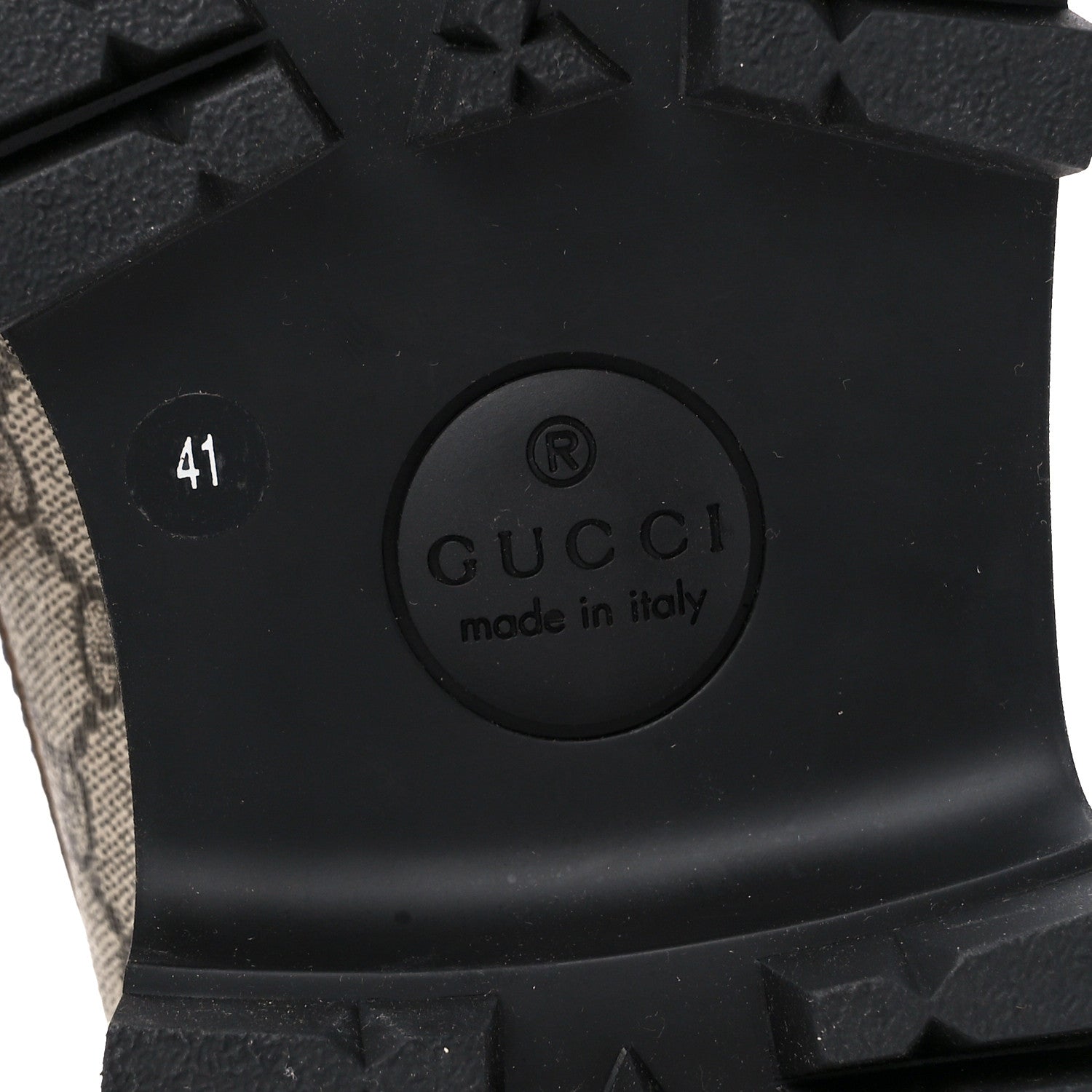 Gucci GG Supreme Monogram Cordovan Lux Womens Harald Horsebit 25mm Platform Loafers 41 Beige Sugar Pink Crop Shine Purple Marine 6 of 9