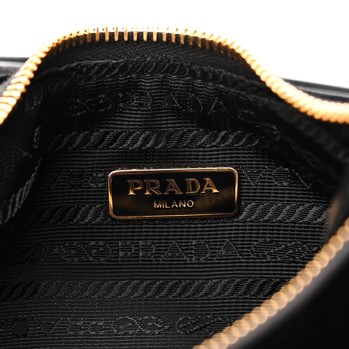 Velvet Nappa Mini Re-Edition Shoulder Bag Black