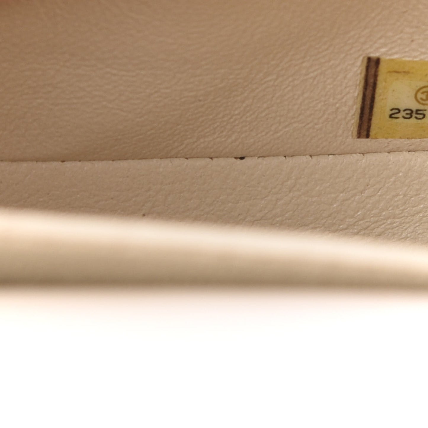 Caviar Quilted Medium Double Flap White