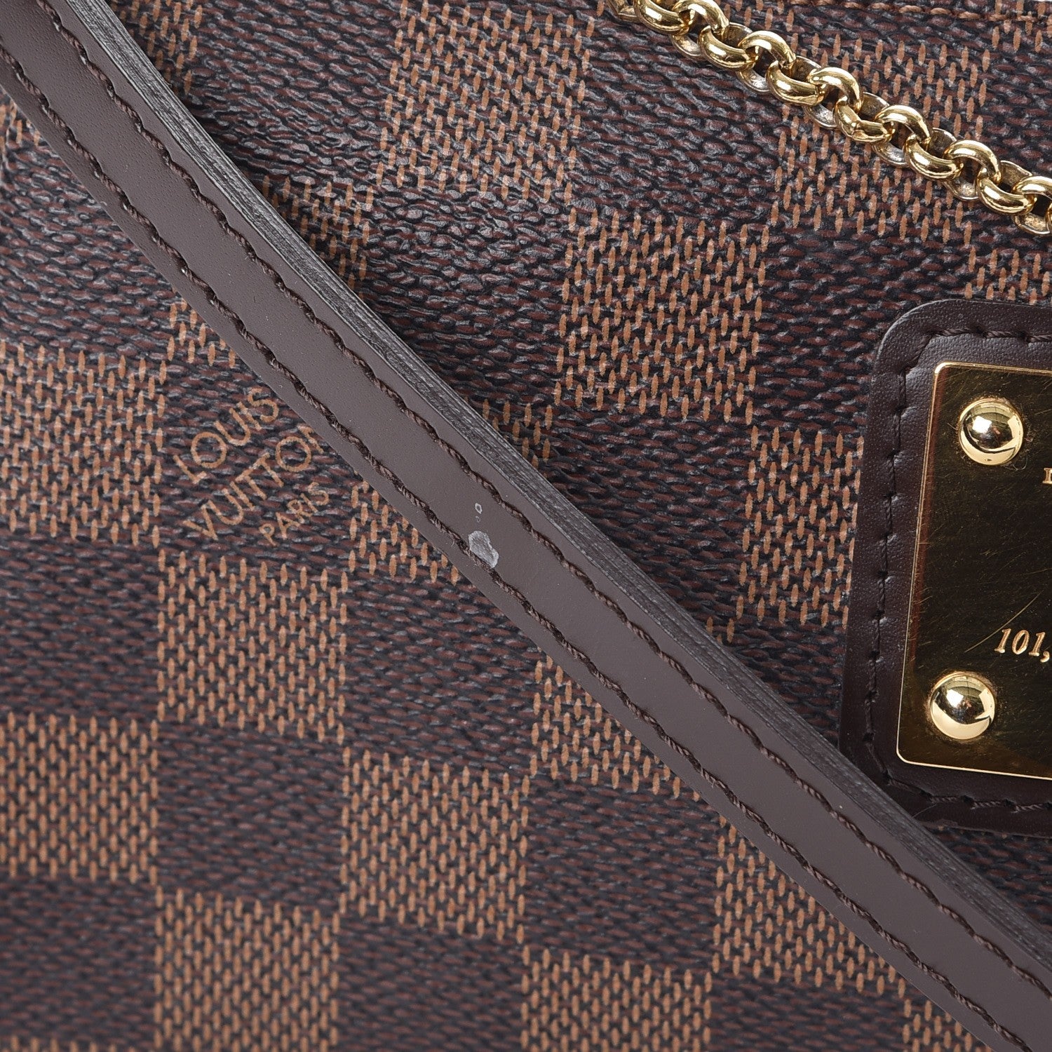 Louis Vuitton Damier Ebene Eva Clutch 10 of 10