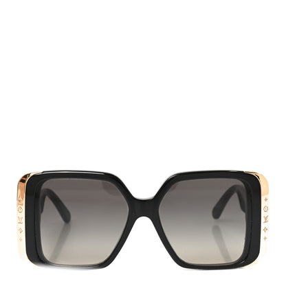 Louis Vuitton Acetate LV Moon Square Sunglasses Z1664W Black 2 of 8