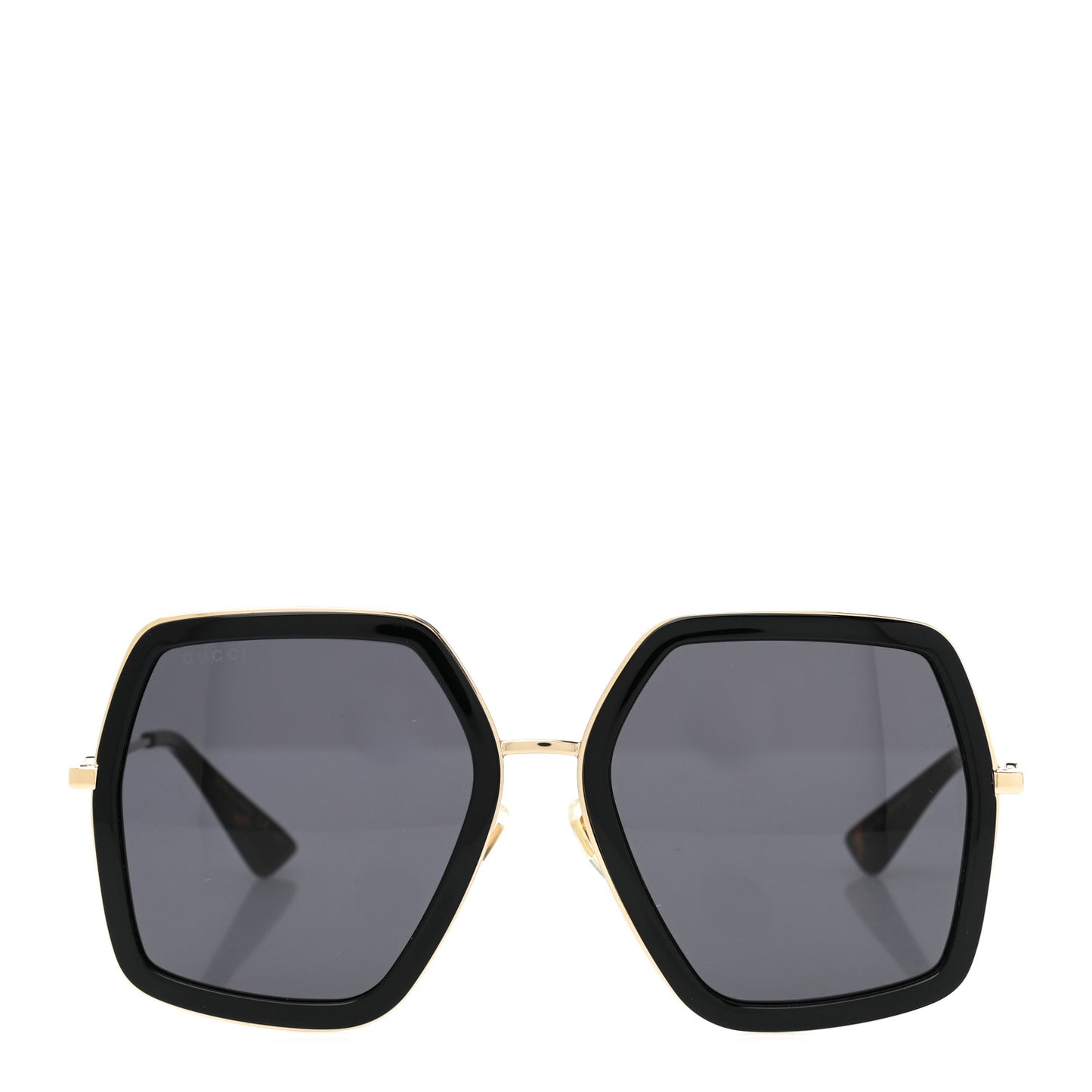 Acetate Oversize Square Frame GG0106S Sunglasses Black
