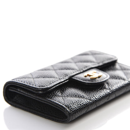 Chanel Caviar Quilted Flap Card Holder Black 5 of 11