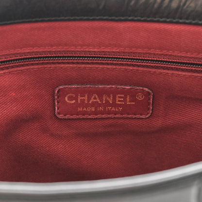 Chanel Aged Calfskin Quilted Medium Pondichery Flap Black 6 of 17