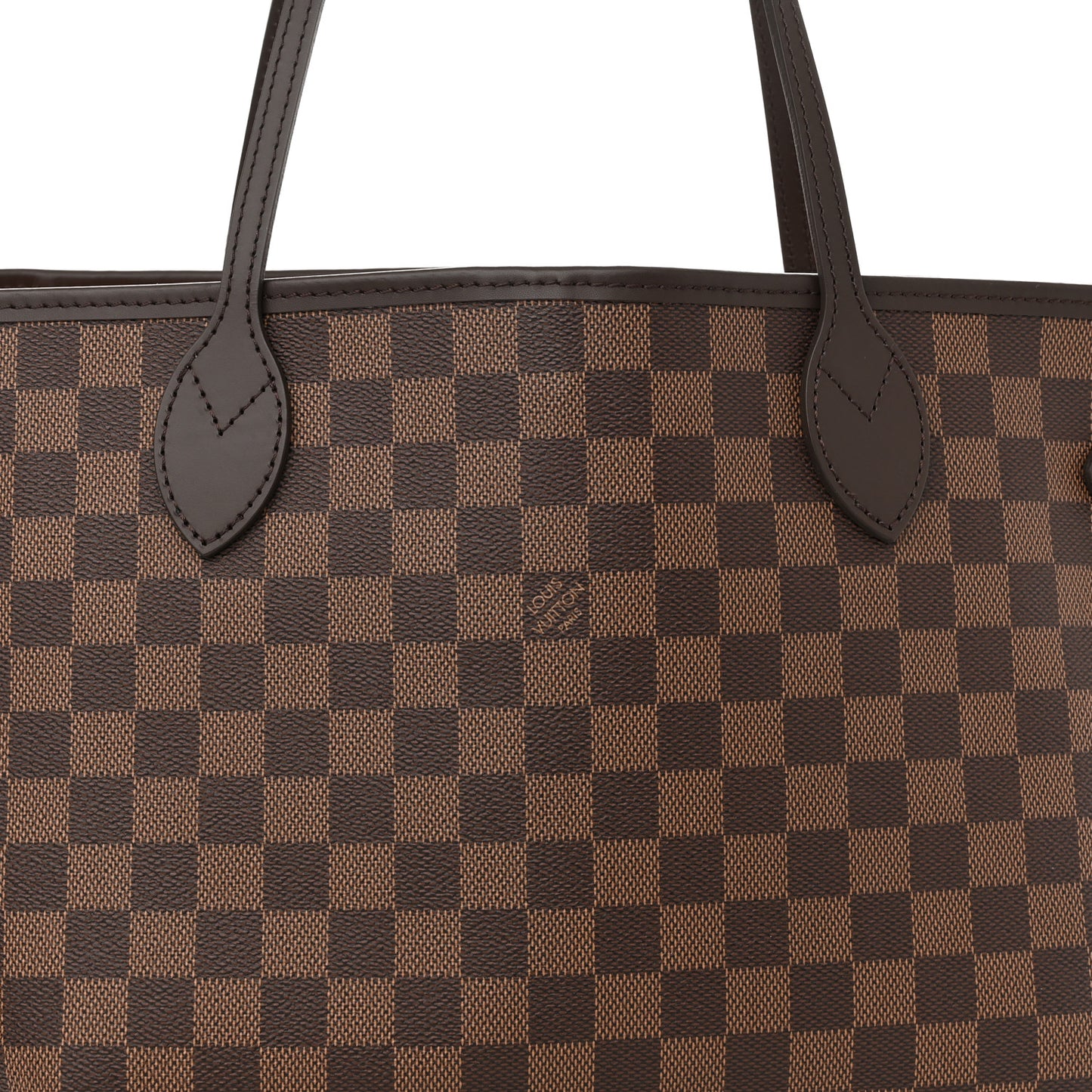 Damier Ebene Neo Neverfull MM Rose Ballerine