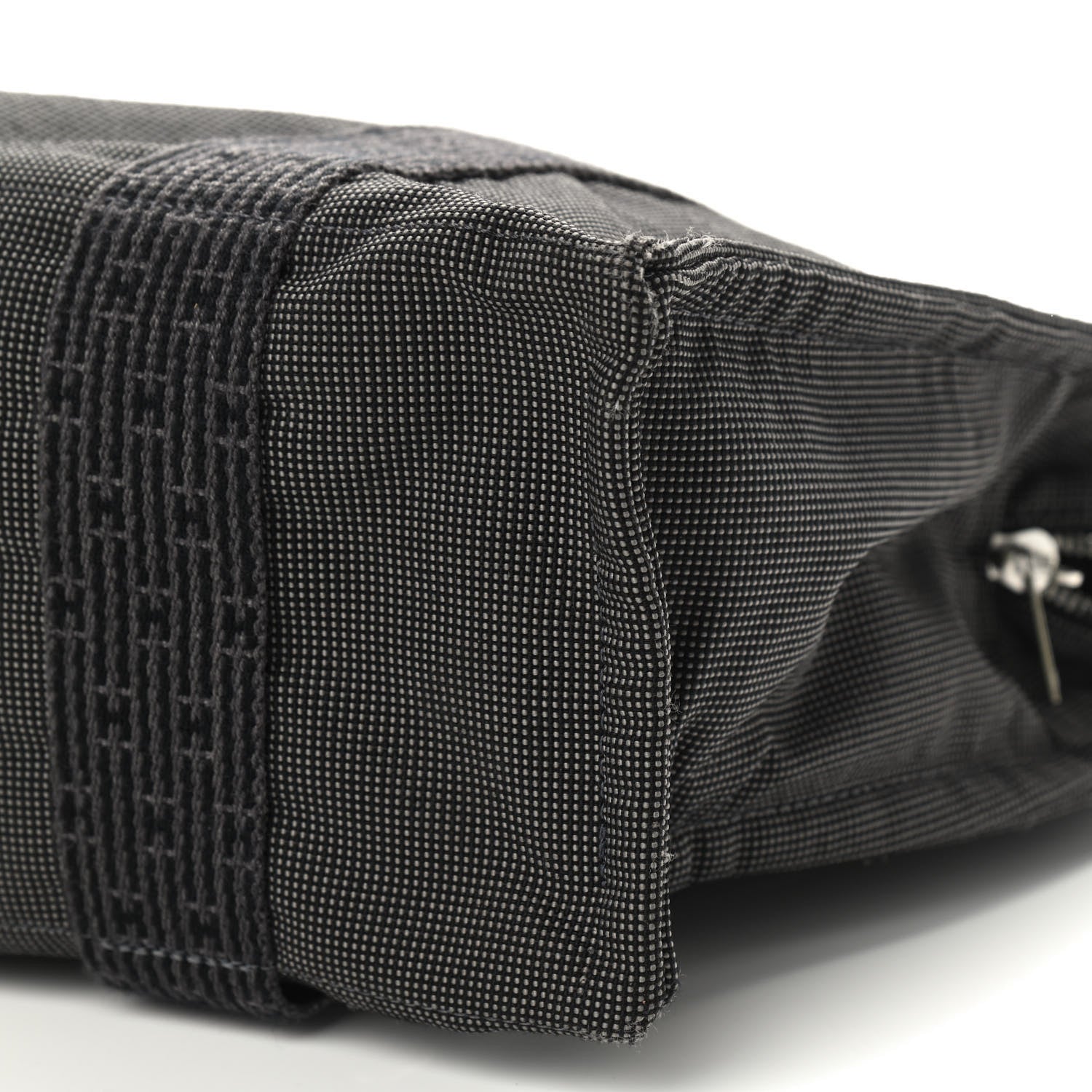 Hermes Canvas Herline Backpack Grey 9 of 9