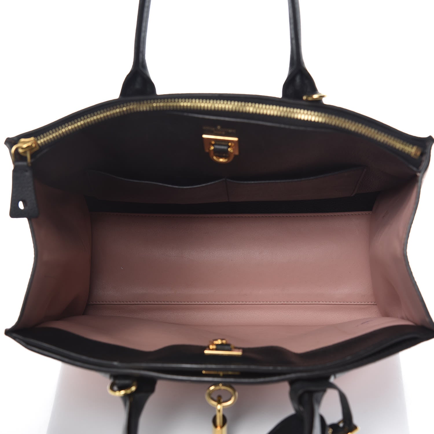 Louis Vuitton Calfskin City Steamer MM Magnolia Black 5 of 14