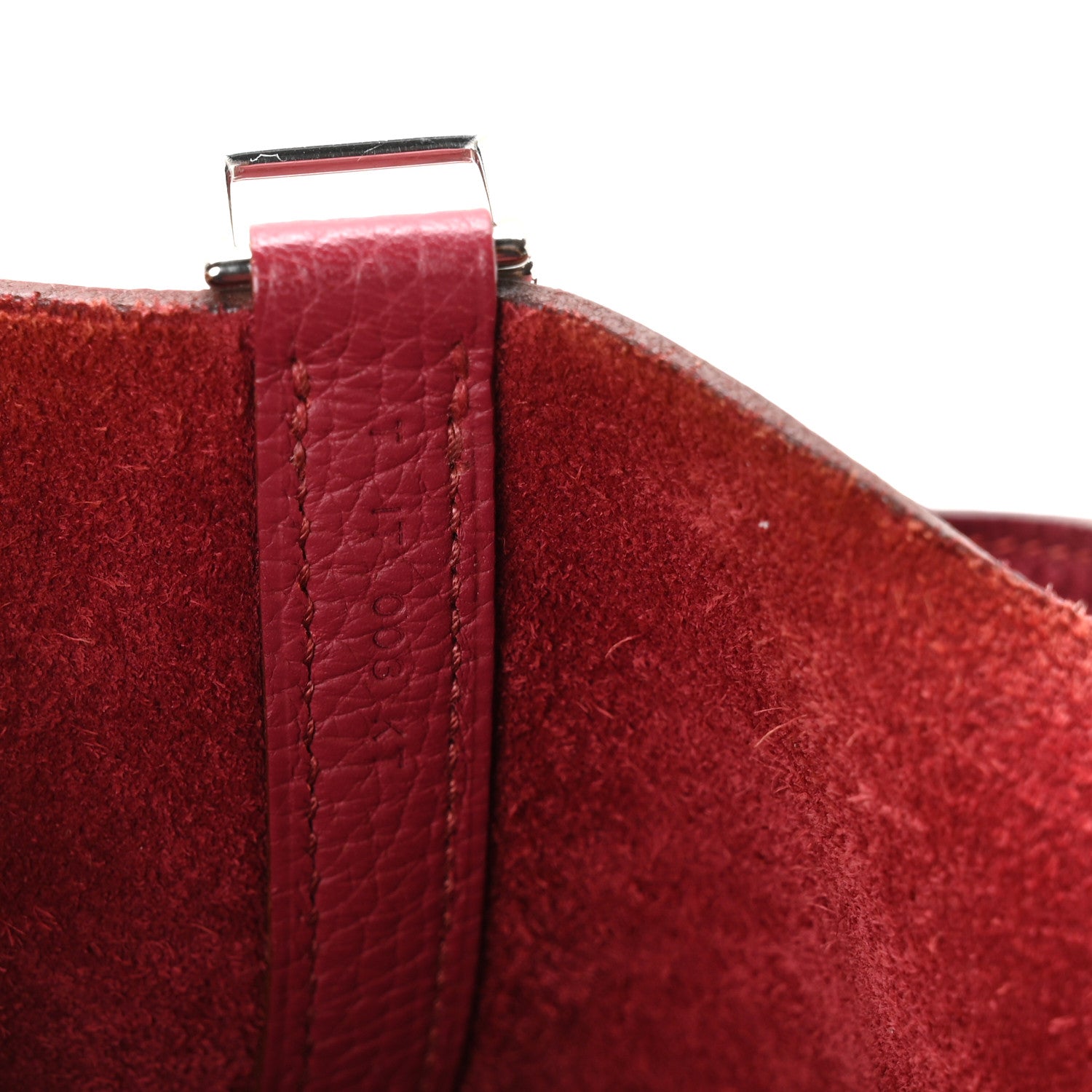 Hermes Taurillon Clemence Picotin Lock 18 PM Rouge Grenat 6 of 11