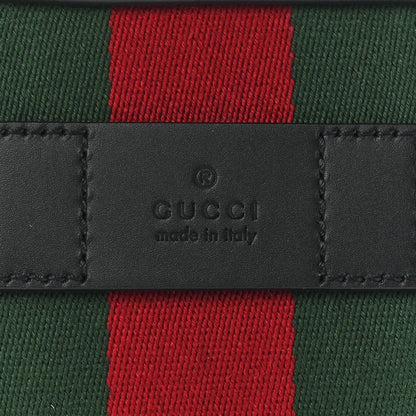 Gucci Techno Canvas Web Toiletry Case Black 8 of 12